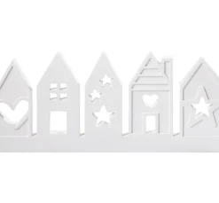 HobbyFun Gießformen>Silikon-Gießform "Häuserreihe", 5-fach