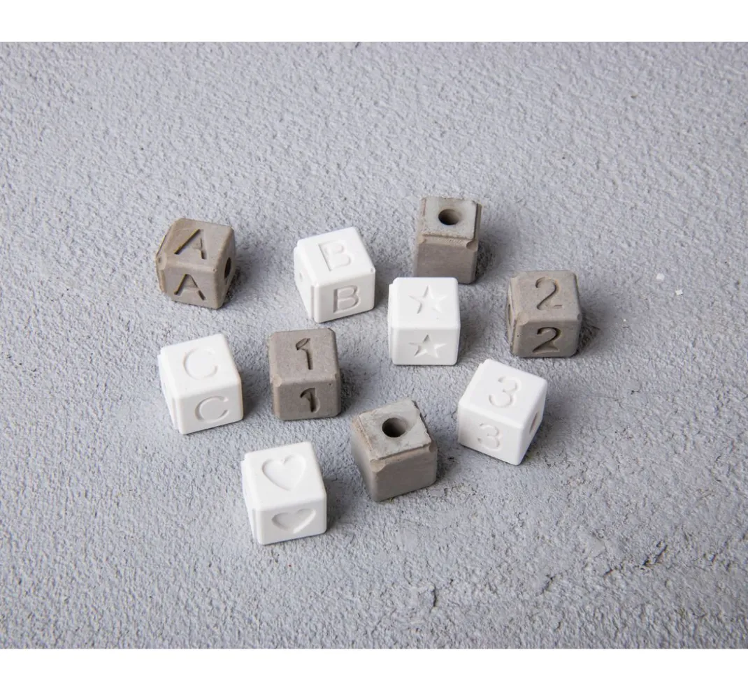 Rayher Schmuck Gießen|Gießformen>Silikon-Gießform "Perlen - Buchstaben & Zahlen"