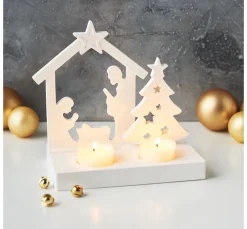 HobbyFun Gießformen>Silikon-Gießform "Tannenbaum" mit Steckkante