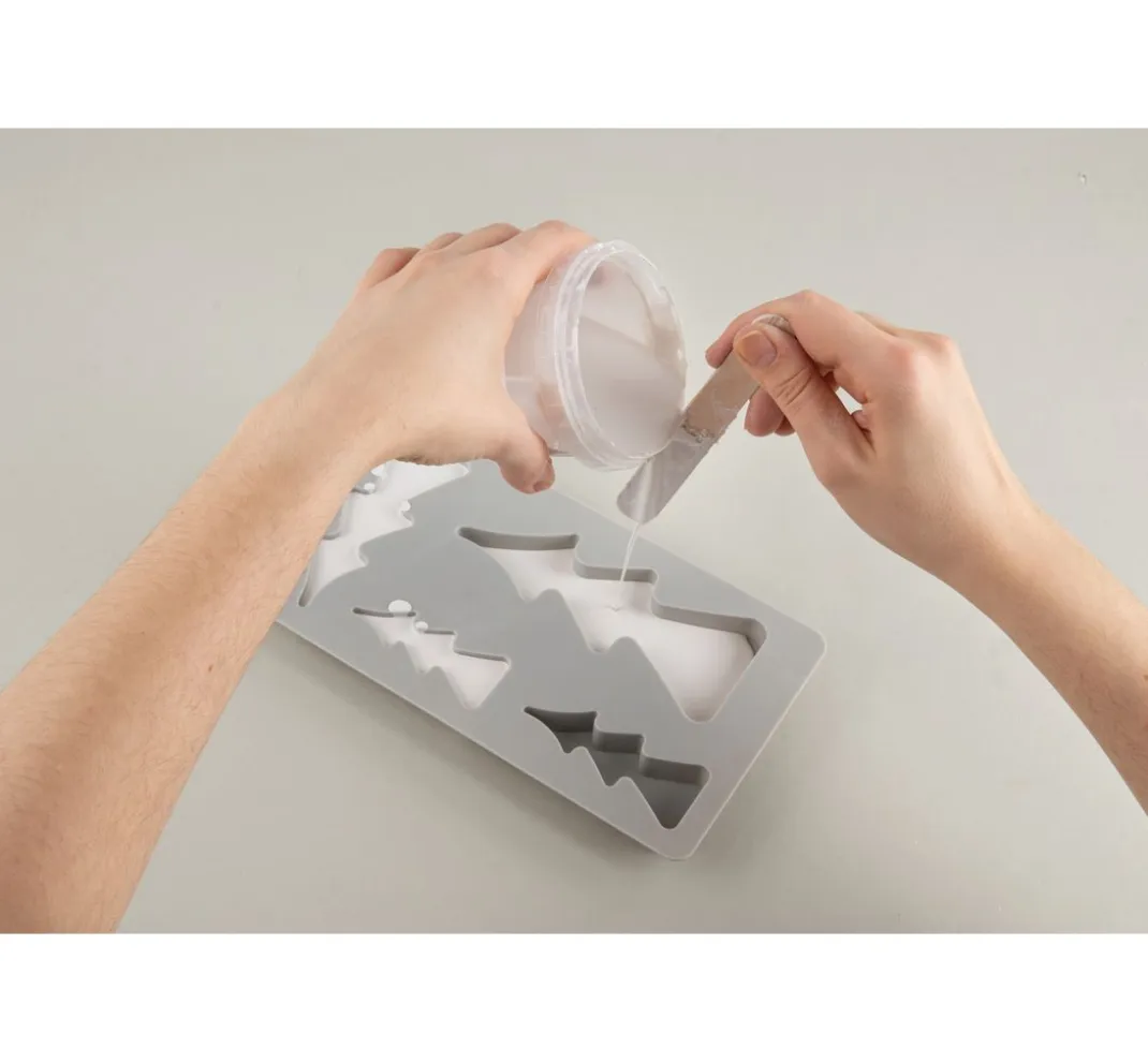 Rayher Seifen-Design|Gießformen>Silikon-Gießform "Tannenbäume"