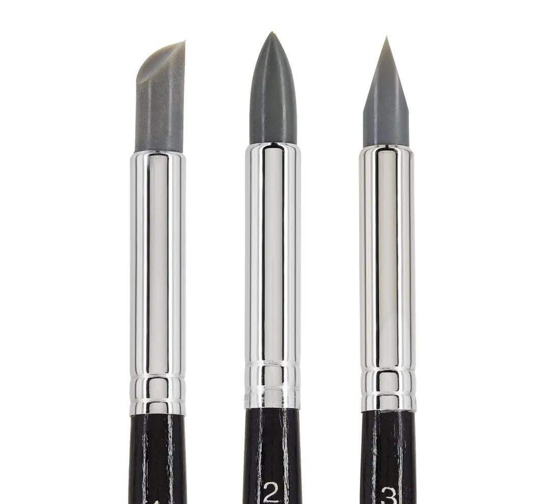 Kinder Meyco Modellier-Werkzeuge|Weiteres>Silikon-Modellierpinsel Set