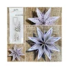 FarbTon Papier Stempel & Zubehör|Kartengestaltung>Silikonstempel für Faltstern Mittel "Frohe Weihnachten"