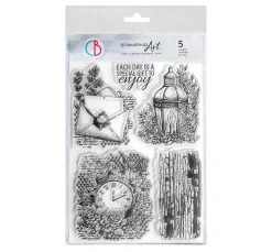 Ciao Bella Stempel & Zubehör|Kartengestaltung>Silikonstempel "Morning in Provence", Lavender Whispers