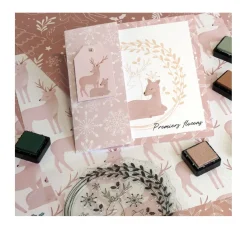 Artemio Stempel & Zubehör|Kartengestaltung>Silikonstempel "Snow Deers"