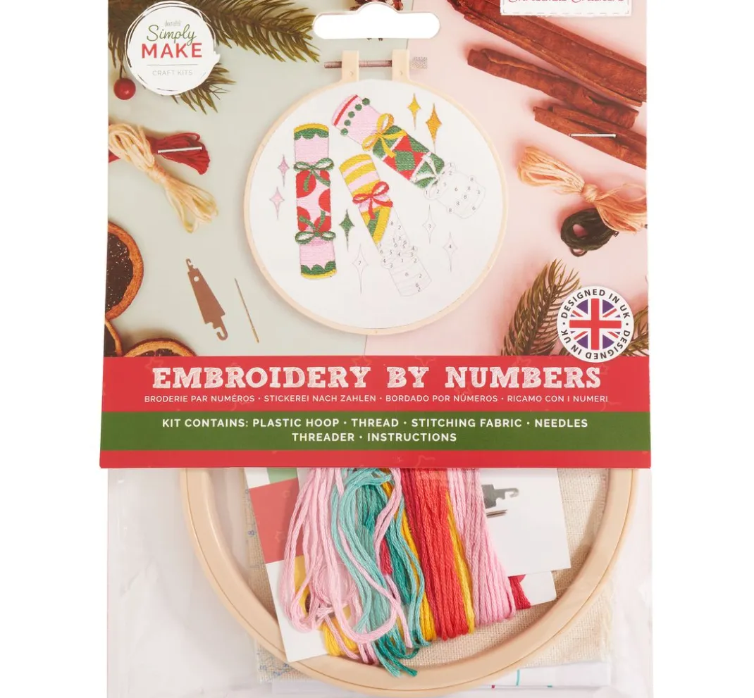 docrafts Simply Make Sticken|Stickset>Simply Make - Embroidery By Numbers