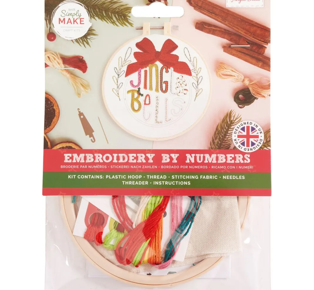 docrafts Simply Make Sticken|Stickset>Simply Make - Embroidery By Numbers