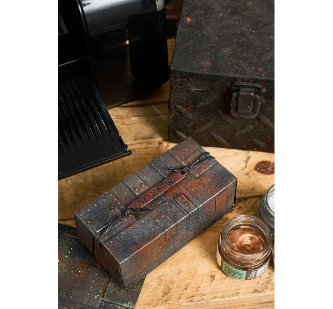 Sizzix Stanz- & Prägemaschinen|Schablonen>A5 3D-Prägeschablone by Tim Holtz