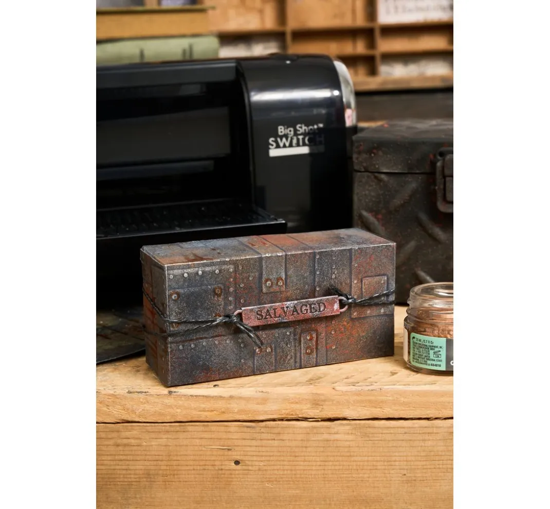 Sizzix Stanz- & Prägemaschinen|Schablonen>A5 3D-Prägeschablone by Tim Holtz