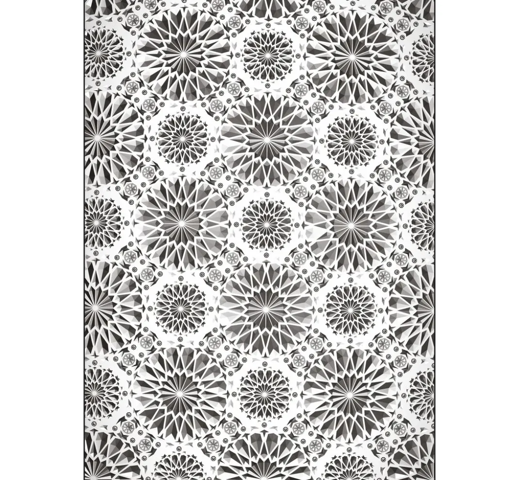 Sizzix Stanz- & Prägemaschinen|Schablonen>A5 Prägeschablone "Kaleidoscope by Tim Holtz"