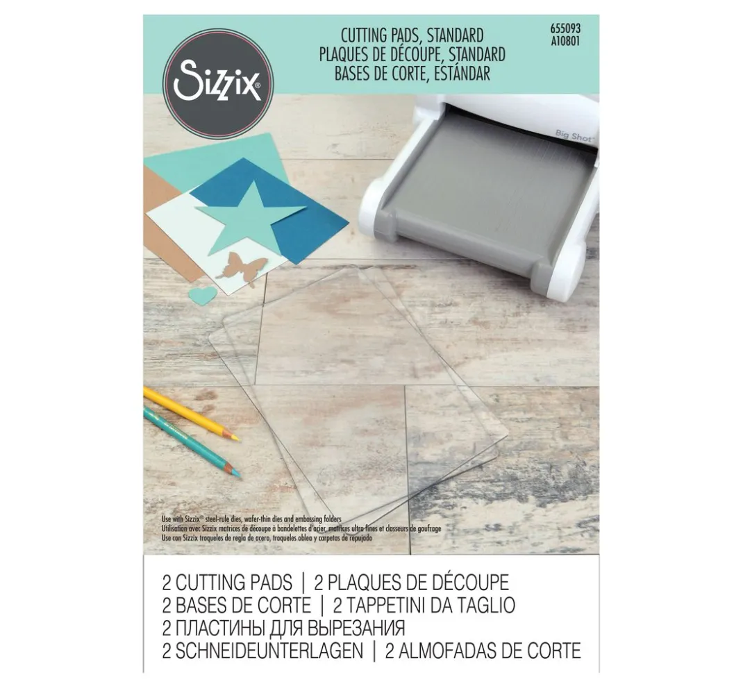Sizzix Werkzeug|Bastel - & Schneideunterlagen>Big Shot Schneideplatten Standard, 2 Stück