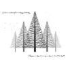 Sizzix Scrapbooking|Kartengestaltung>Clear Stamp and Stencil Set "Merry and Light by Stacey Park"