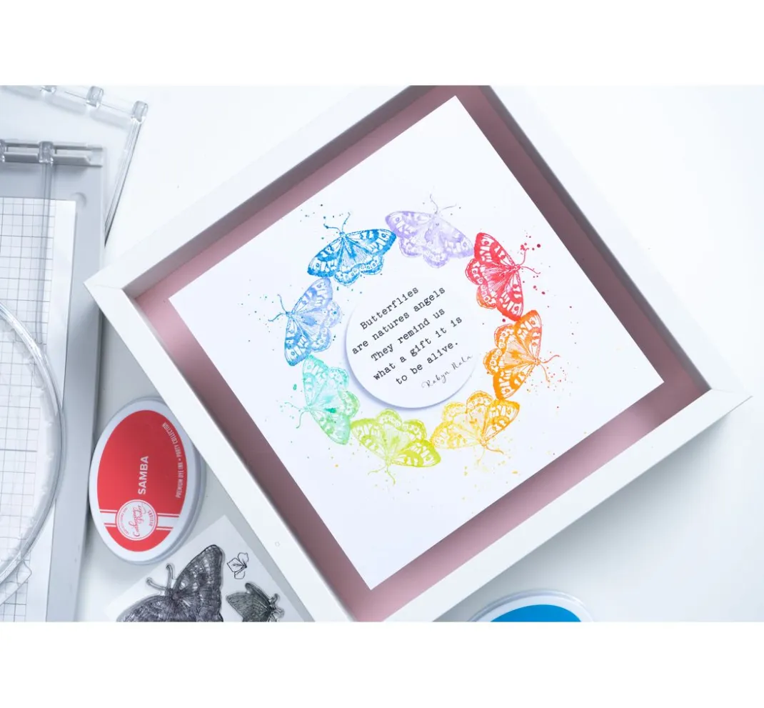 Sizzix Stempel & Zubehör|Kartengestaltung>Clear Stamps Set "Nature Butterflies"
