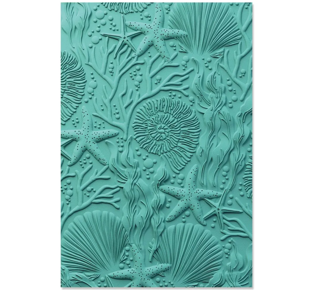 Sizzix Stanz- & Prägemaschinen|Schablonen>3D-Prägeschablone "Under the Sea"