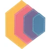 Sizzix Stanz- & Prägemaschinen>Framelits Stanzschablone "Hexagons by Stacey Park"