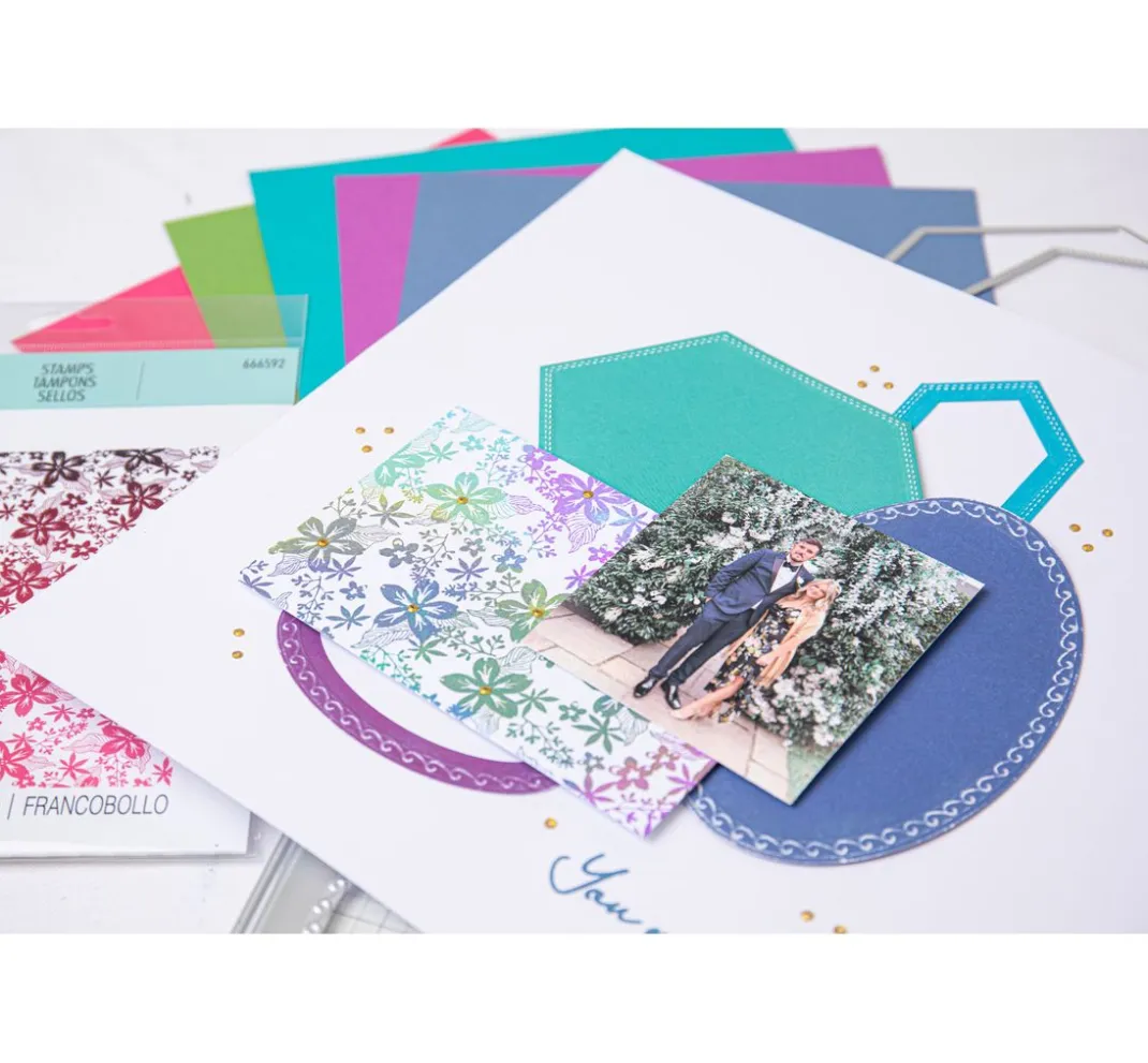 Sizzix Stanz- & Prägemaschinen>Framelits Stanzschablone "Hexagons by Stacey Park"