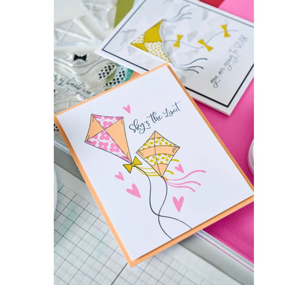 Sizzix Stanz- & Prägemaschinen|Schablonen>Framelits Stanzschablone "Sky's the Limit by Catherine Pooler"