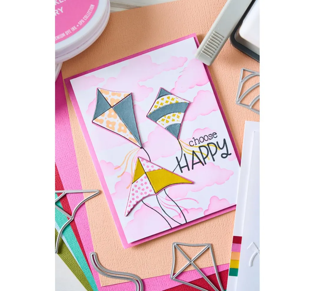 Sizzix Stanz- & Prägemaschinen|Schablonen>Framelits Stanzschablone "Sky's the Limit by Catherine Pooler"