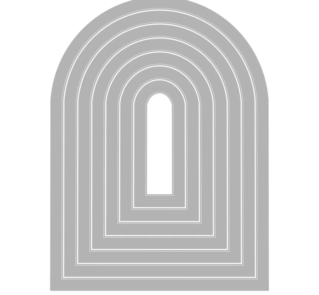 Sizzix Stanz- & Prägemaschinen|Schablonen>Framelits Stanzschablone "Tunnel Arches by Eileen Hull"
