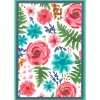 Sizzix Schablonieren|Malschablonen>Layered Stencils "Abstract Blooms"