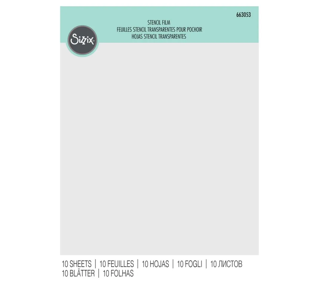 Sizzix Weitere Bastelfolie|Schablonen>Schablonenfolie, DIN A4