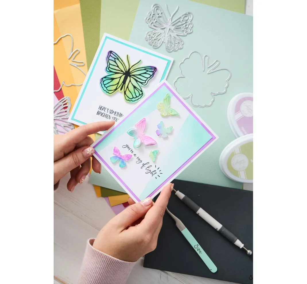 Sizzix Stanz- & Prägemaschinen|Schablonen>Thinlits Stanzschablone by Catherine Pooler