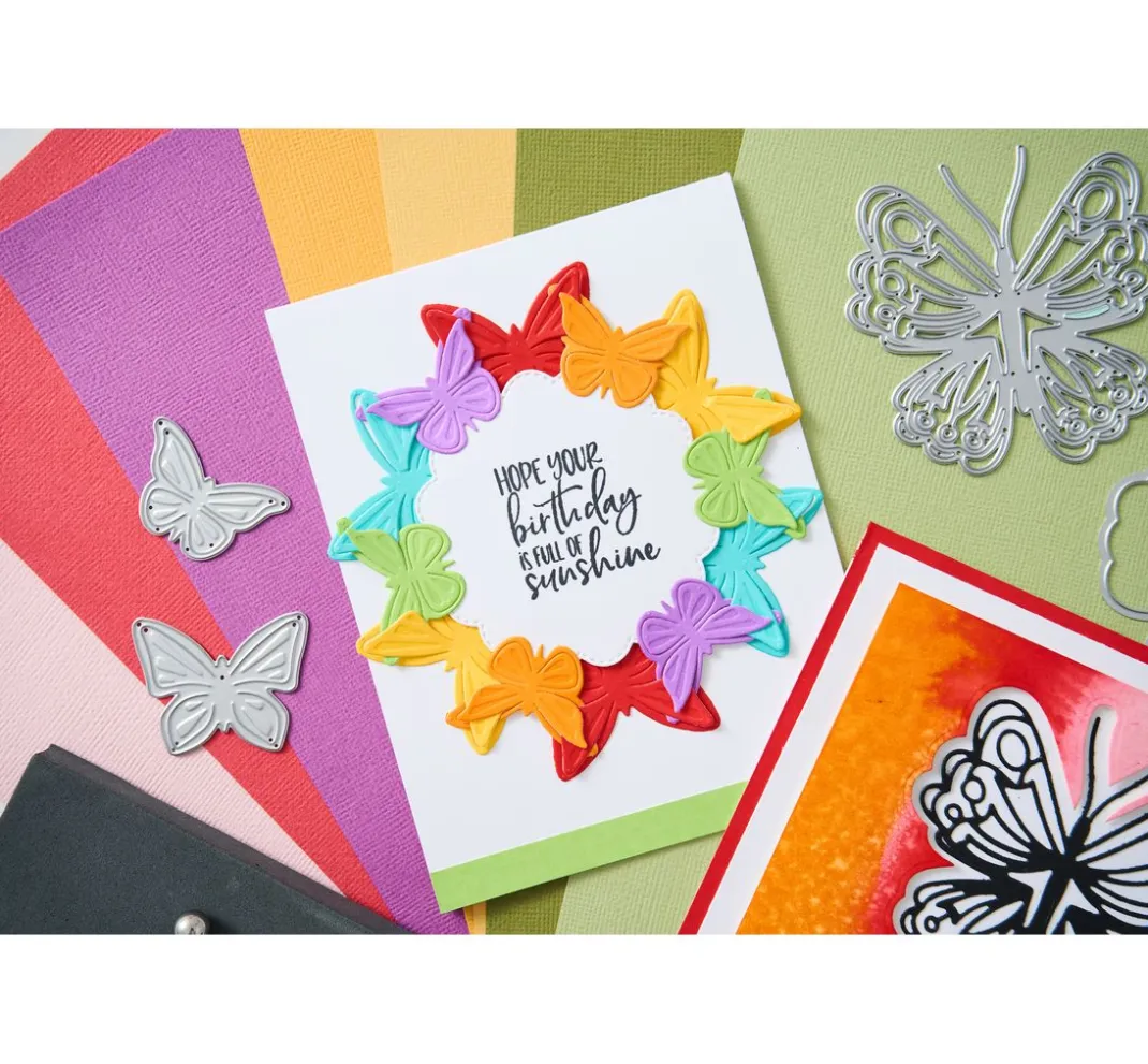 Sizzix Stanz- & Prägemaschinen|Schablonen>Thinlits Stanzschablone by Catherine Pooler