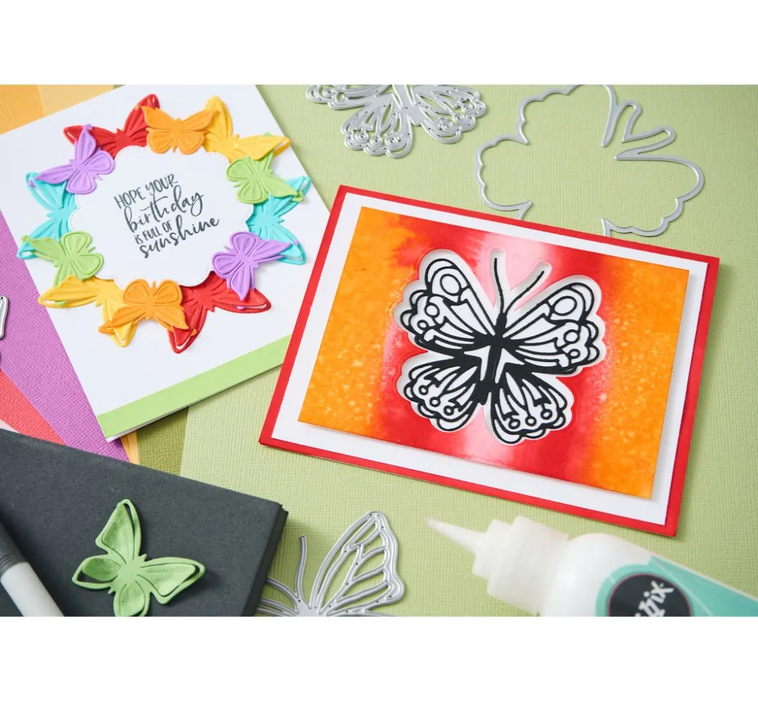 Sizzix Stanz- & Prägemaschinen|Schablonen>Thinlits Stanzschablone by Catherine Pooler