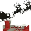 Sizzix Stanz- & Prägemaschinen|Schablonen>Thinlits Stanzschablone "Reindeer Sleigh by Tim Holtz"