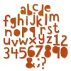 Sizzix Stanz- & Prägemaschinen|Schablonen>Thinlits Stanzschablone "Alphanumeric Cutout Lower by Tim Holtz"