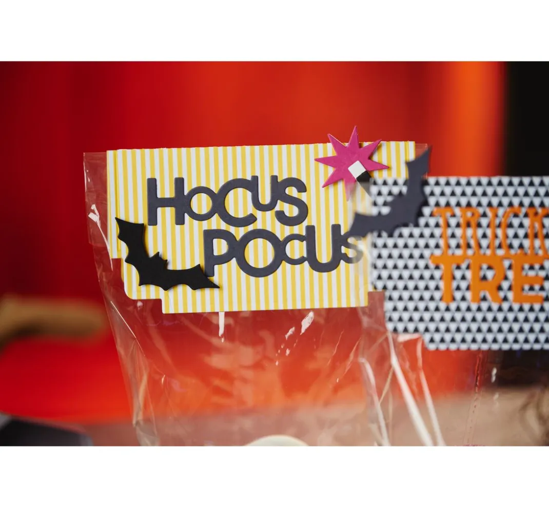 Sizzix Stanz- & Prägemaschinen|Schablonen>Thinlits Stanzschablone "Halloween Toppers"
