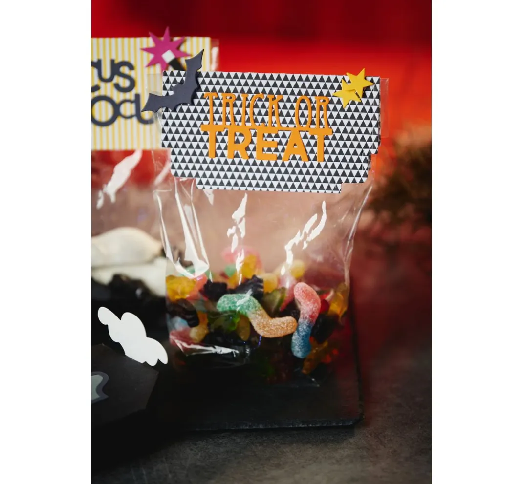 Sizzix Stanz- & Prägemaschinen|Schablonen>Thinlits Stanzschablone "Halloween Toppers"