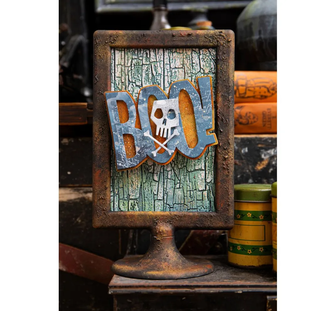 Sizzix Stanz- & Prägemaschinen|Schablonen>Thinlits Stanzschablone "Big Frights by Tim Holtz"
