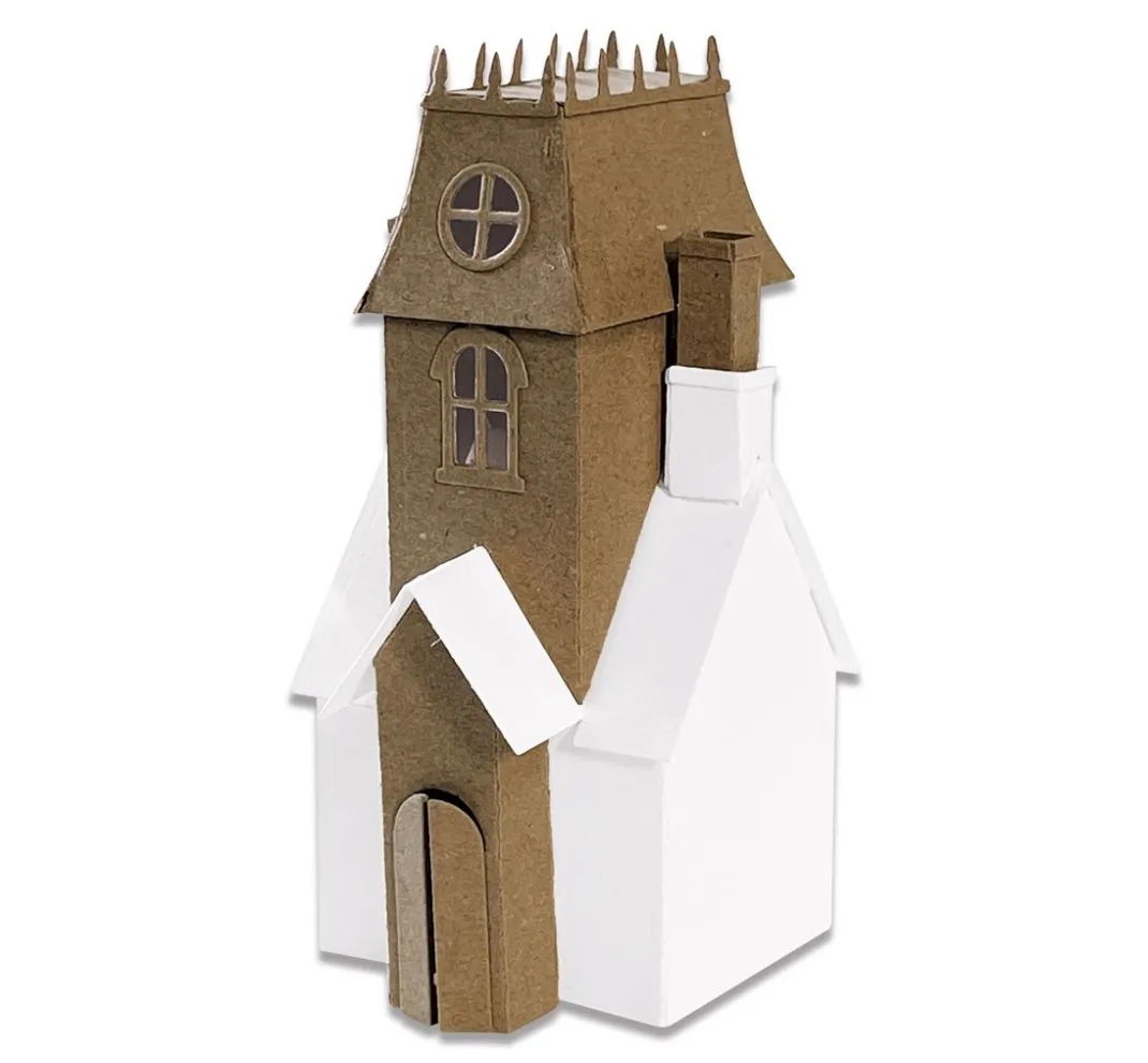 Sizzix Stanz- & Prägemaschinen|Schablonen>Thinlits Stanzschablonen-Set "Village Collection by Tim Holtz"
