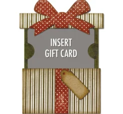 Sizzix Stanz- & Prägemaschinen|Schablonen>Thinlits Stanzschablone "Gift Card Package by Tim Holtz"