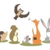 Sizzix Stanz- & Prägemaschinen|Schablonen>Thinlits Stanzschablone "Forest Animals"