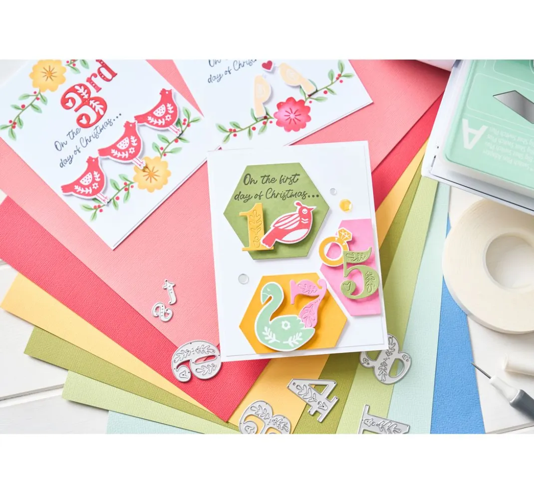 Sizzix Stanz- & Prägemaschinen>Thinlits Stanzschablone "Hanging Ornament Box by Catherine Pooler"
