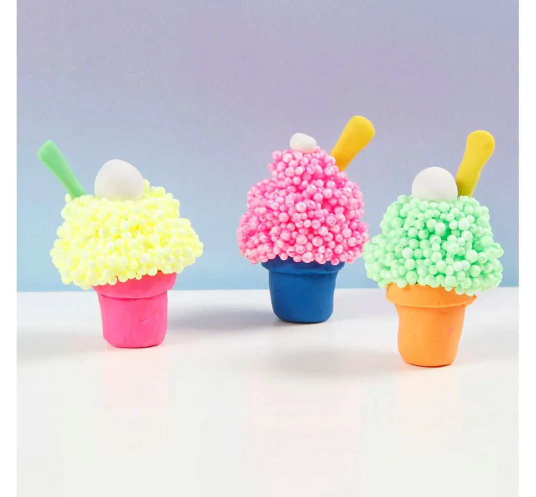 Kinder creativ company Knet-Sets|Modelliermasse>Soft Foam, sortierte Farben, 6 x 10 g