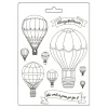 Stamperia Gießformen>Soft Modellierform A5 "Timeless - Balloons"