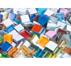 Rayher Mosaik Basteln>Softglas-Mosaiksteine, "Bunter Mix", 500 g