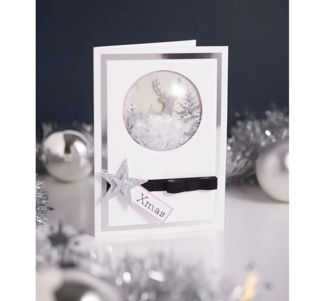 Rico Design Spezialpapier & -Karton>Spiegelkarton-Block Gold/Silber