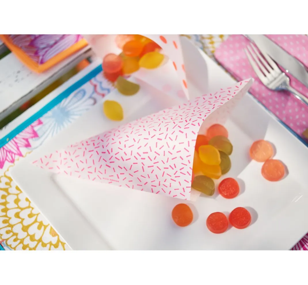 Rico Design Tüten & Anhänger>Spitztüten "Pastell Hot Foil", 15er-Set