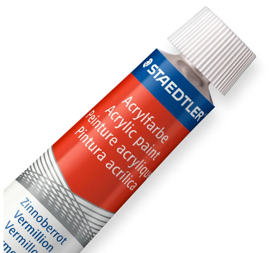 STAEDTLER Künstlerfarbe>Acrylfarben-Set, 12 Tuben