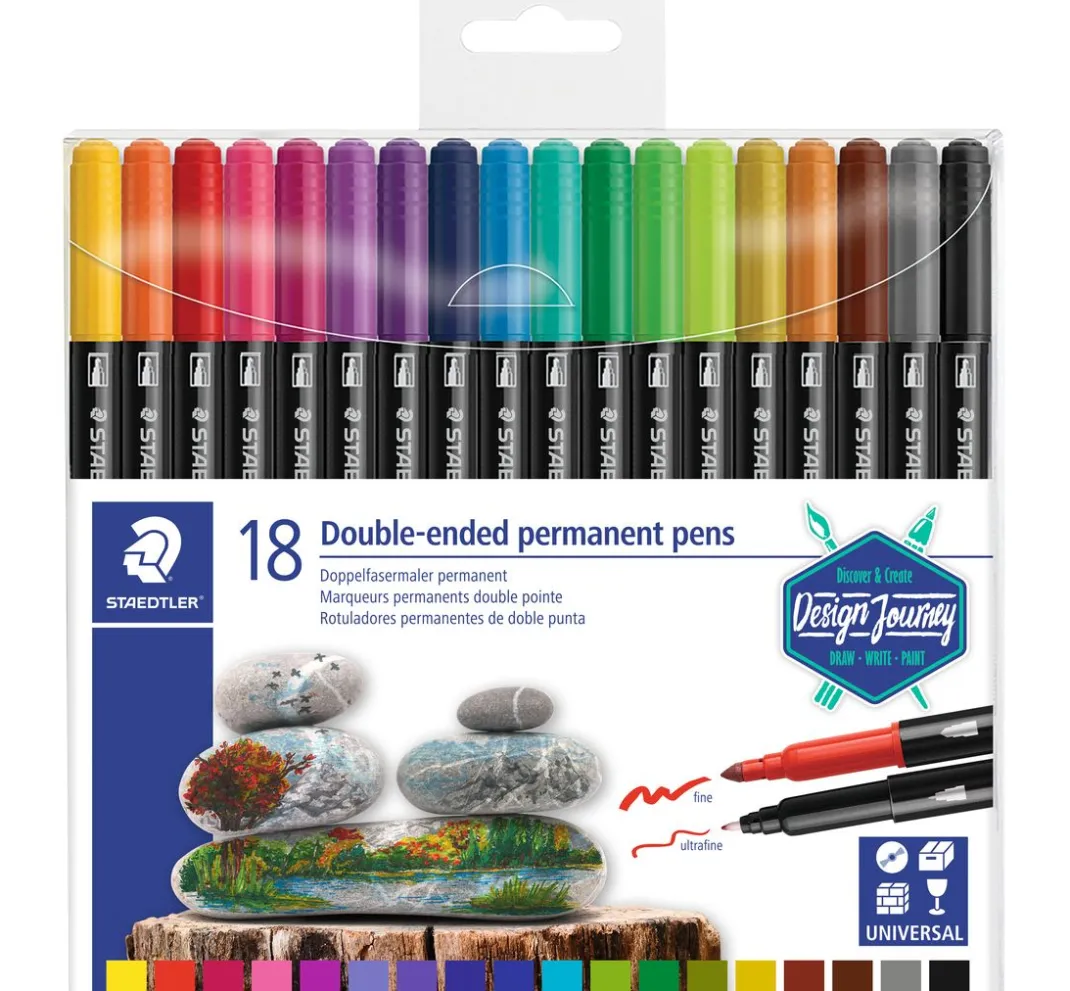 Kinder STAEDTLER Weitere Geschenkideen Für Kinder|Farbsets>Doppelfasermaler permanent