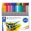 STAEDTLER Farbsets|Stifte>Doppelfasermaler, 36er-Set