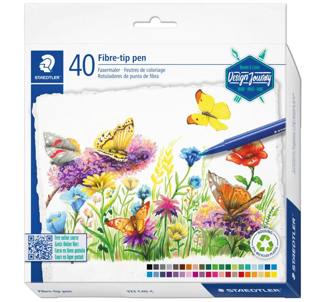 STAEDTLER Stifte|Kartengestaltung>Fasermaler "Triplus color"