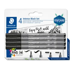 STAEDTLER Stifte|Kartengestaltung>Intense Black, 4er-Set