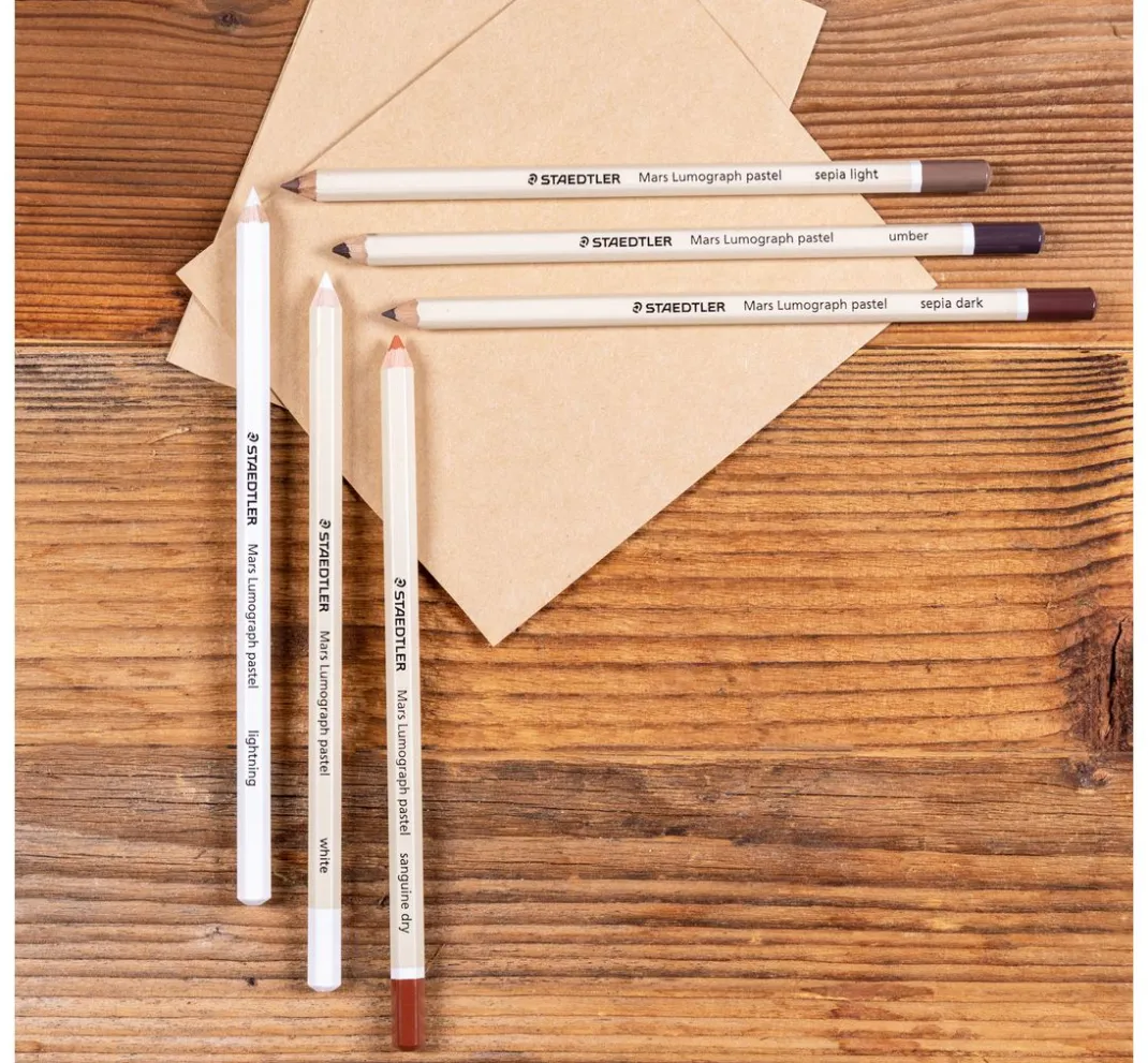 STAEDTLER Malen & Zeichnen|Farbsets>Lumograph "Pastellstifte"
