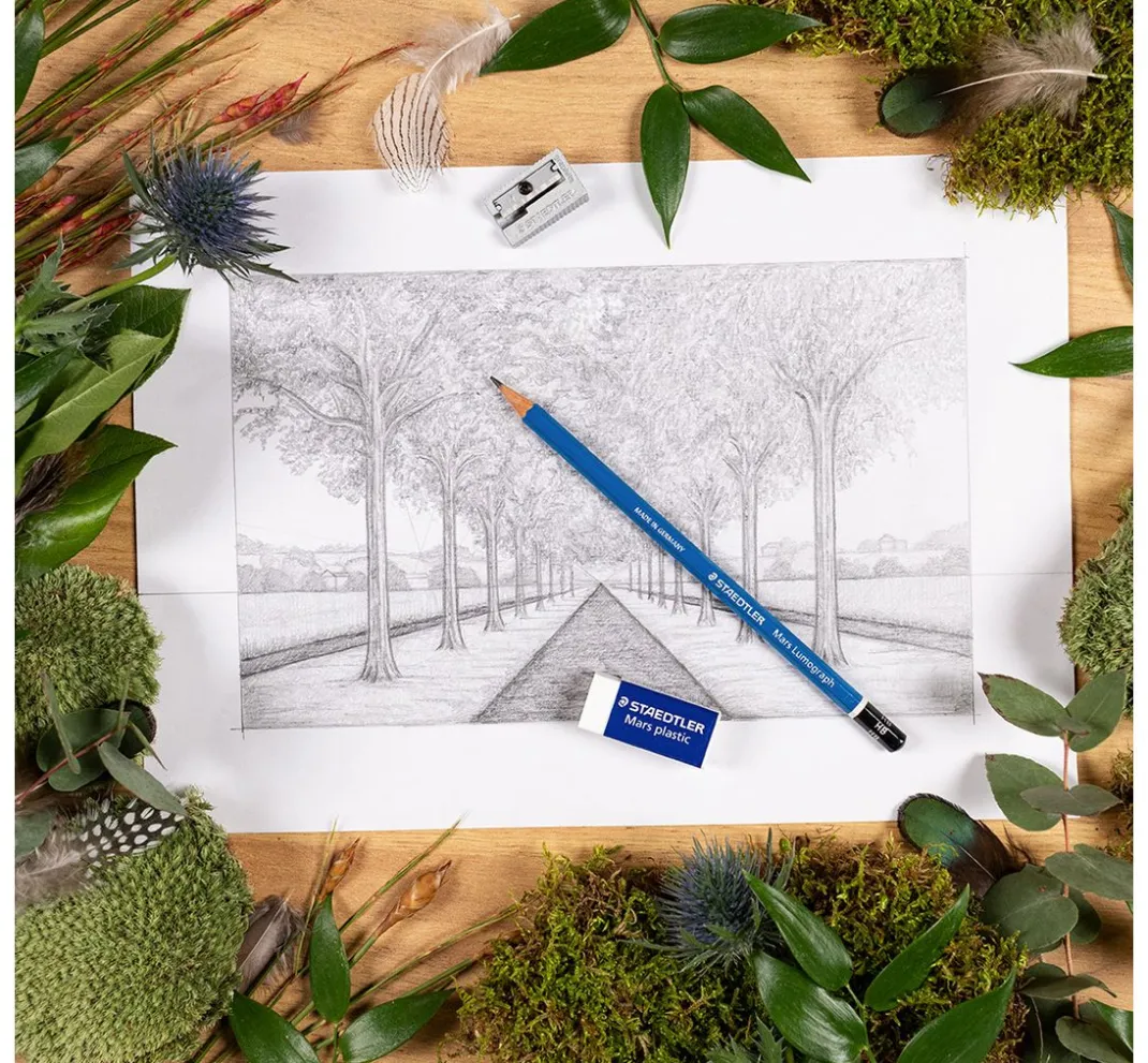 STAEDTLER Malen & Zeichnen|Farbsets>Lumograph "Zeichenbleistifte"