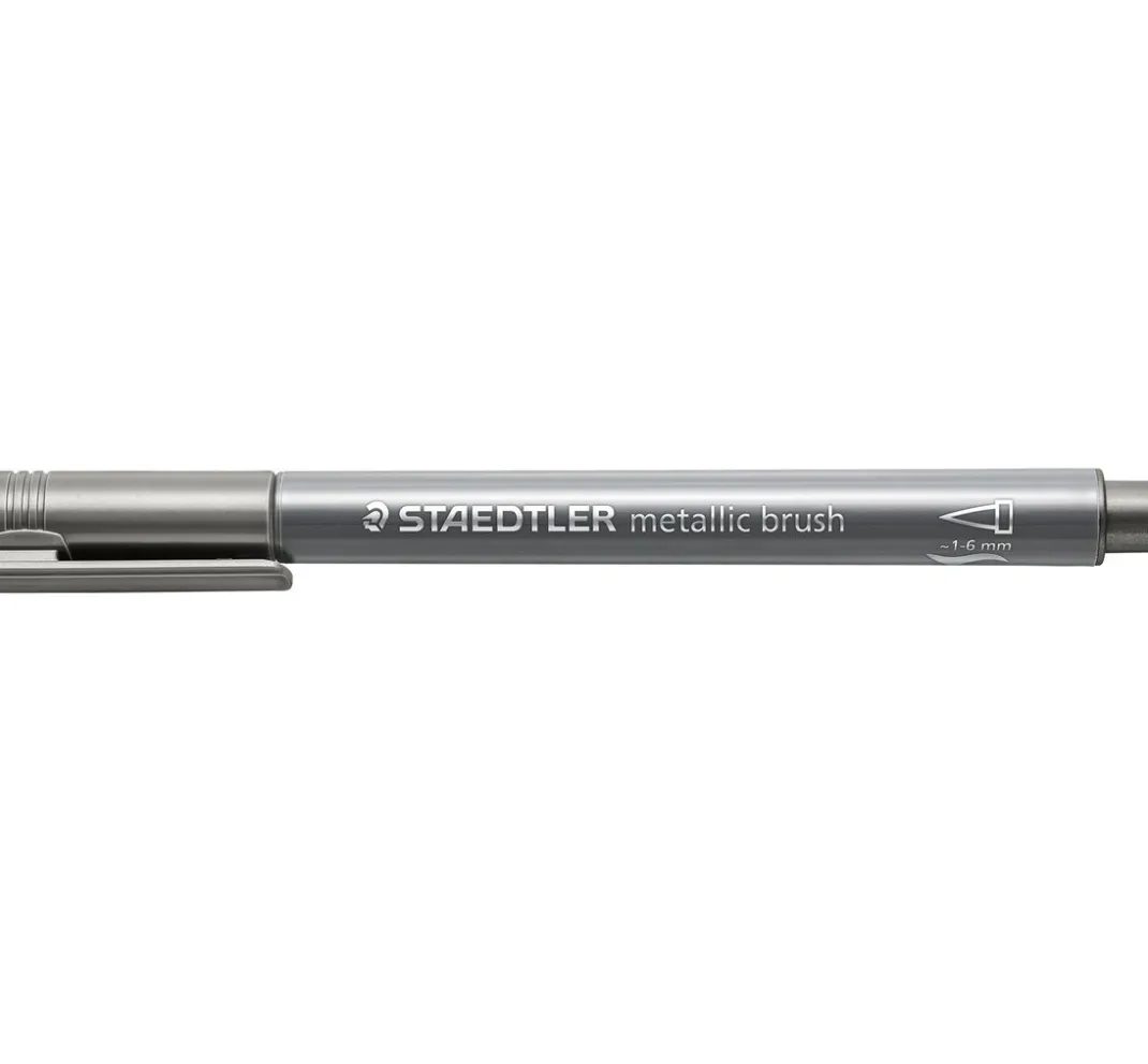 Kinder STAEDTLER Stifte & Marker|Stifte>Metallic brush Marker, 10er-Set