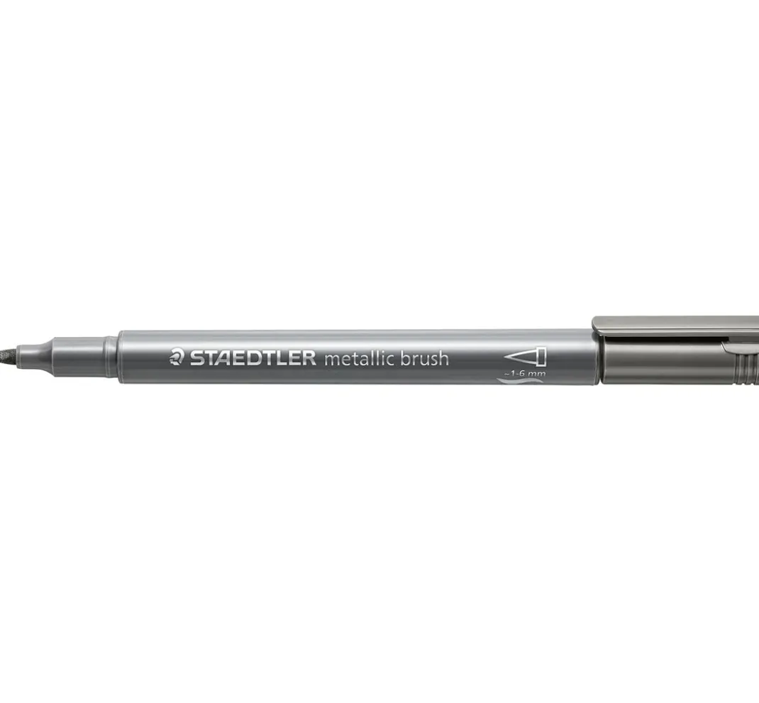 Kinder STAEDTLER Stifte & Marker|Stifte>Metallic brush Marker, 10er-Set